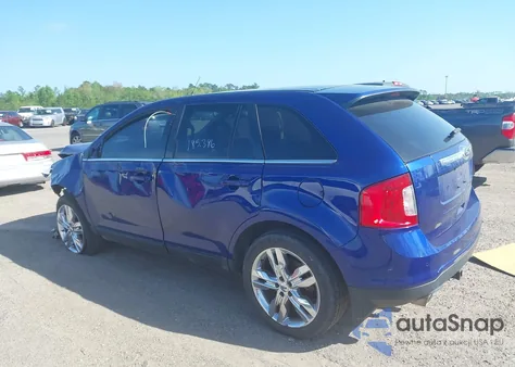 2013 Ford Edge Limited z USA, uszkodzony, nr VIN 2FMDK3KC6DBA02601